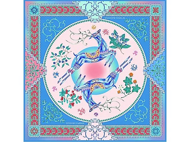 Платок «Северное сияние»