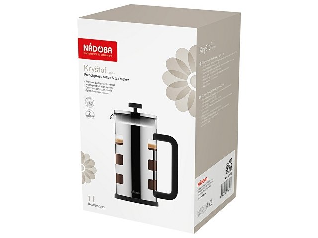 Френч-пресс «KRYSTOF», 1 л thumbnail