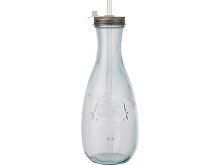Бутылка с соломинкой «Polpa» из переработанного стекла (арт. 11325401), фото 3