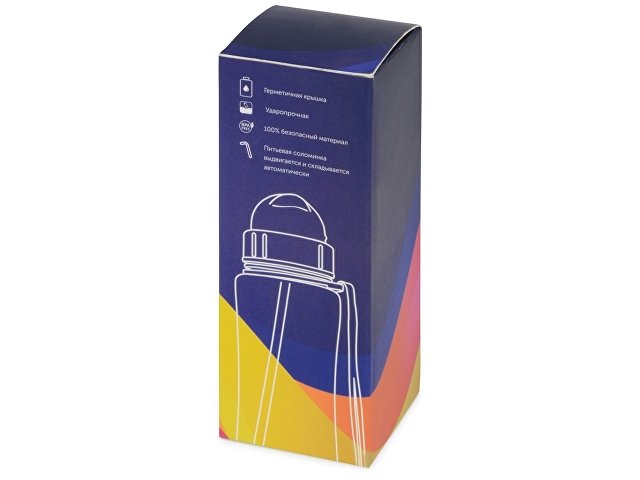 Бутылка для воды со складной соломинкой «Kidz» thumbnail