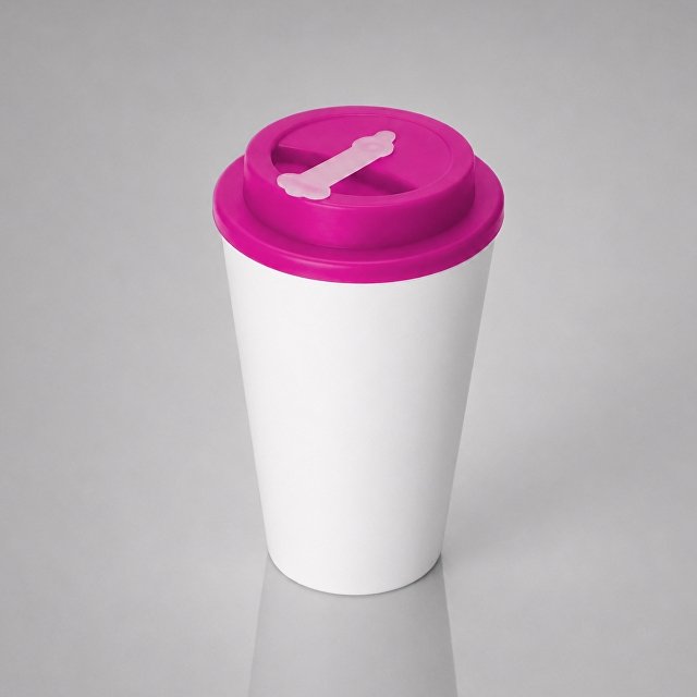 Пластиковый стакан с двойными стенками «Take away»