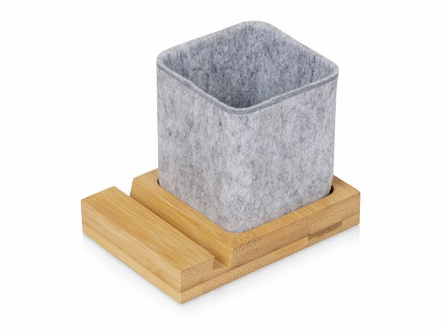 Подставка для ручек и телефона из бамбука «Takeshi» thumbnail