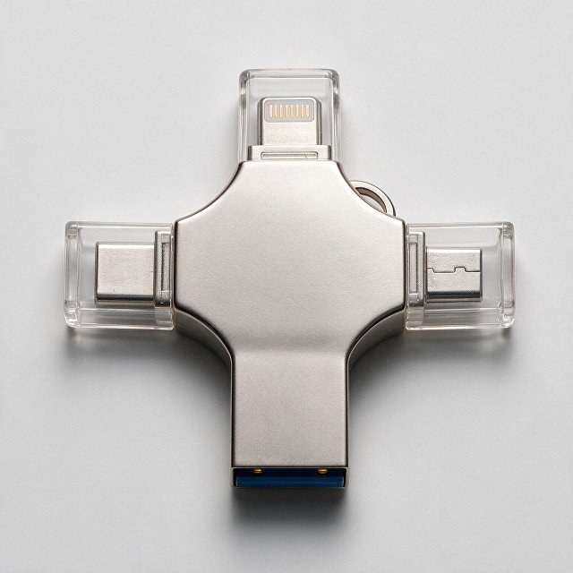 USB-флешка 3.0 на 32 Гб 4-в-1 «Ultra» в подарочной коробке