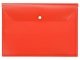 Папка-конверт А4 с кнопкой, красный (Р)
