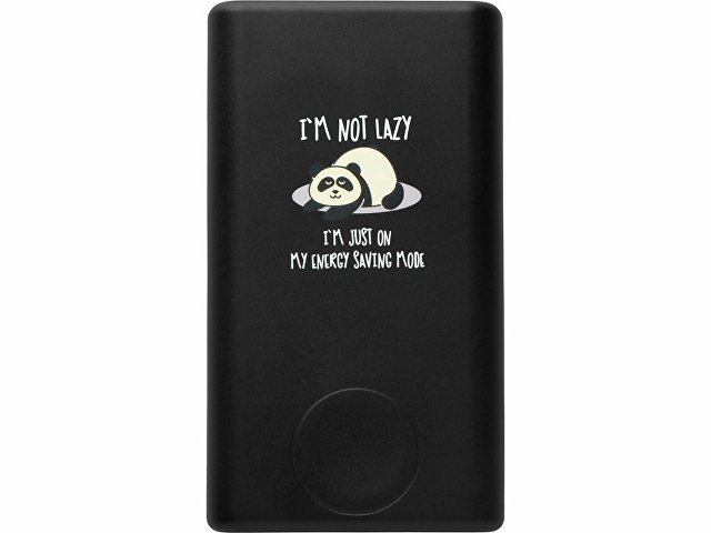 Внешний беспроводной аккумулятор 2-в-1 с функцией зарядки Apple Watch, QC/PD «AtomIQ», 10000 мАч с тампопечатью thumbnail