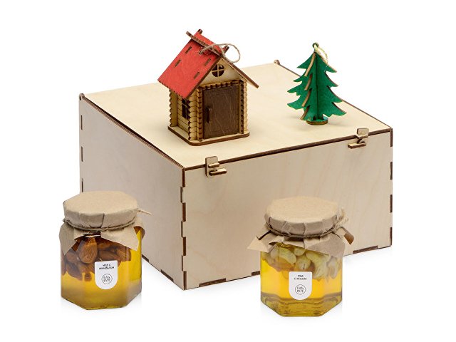 Подарочный набор «Decoration Deluxe» с двумя видами меда thumbnail