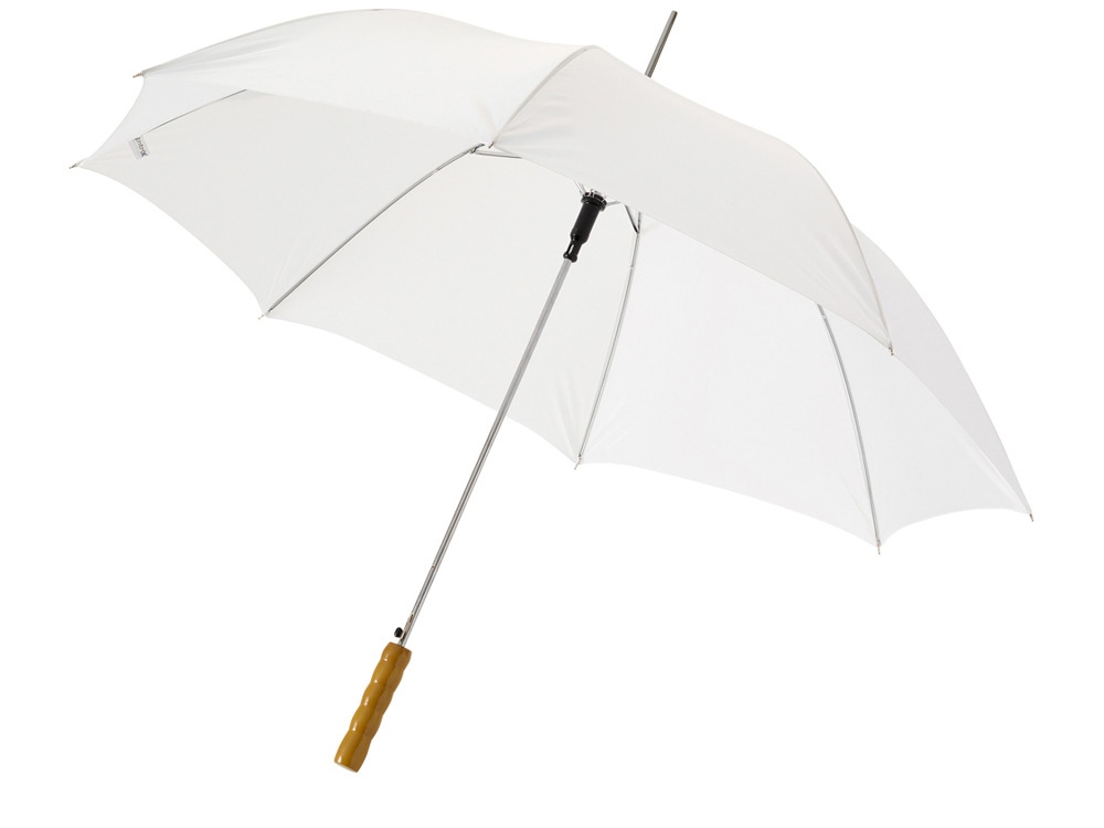 Зонт-трость Lisa полуавтомат 23, белый (Р)