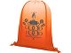 Сетчатый рюкзак Oriole со шнурком и плавным переходом цветов, оранжевый