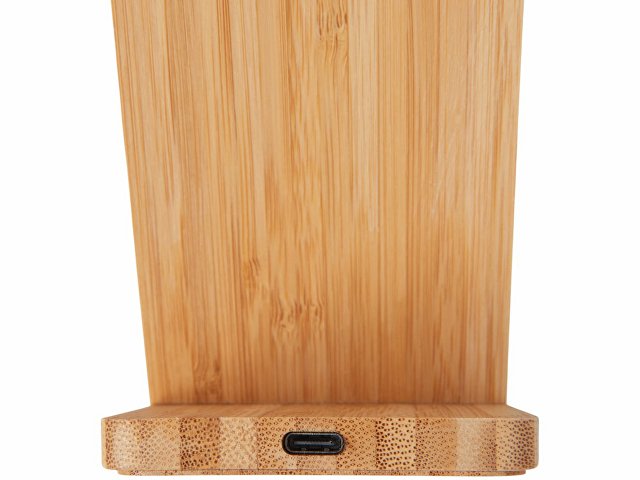 Беспроводное зарядное устройство 2-в-1 с подсветкой лого «Reedia S4», 15 Вт