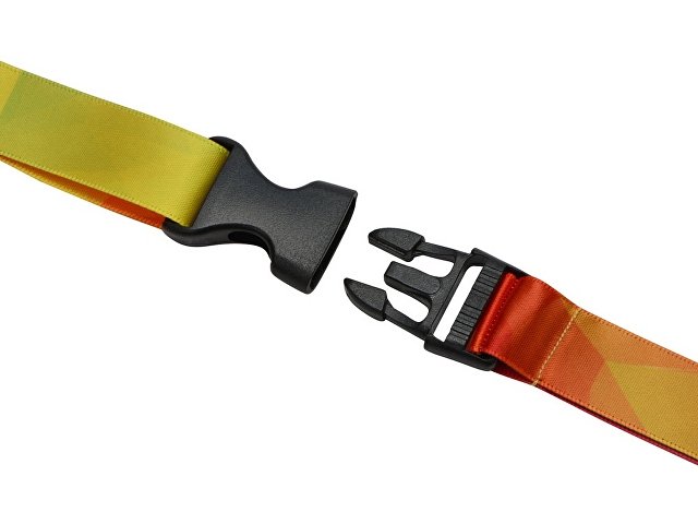 Ланъярд под сублимацию с карабином и межуровневым замком thumbnail