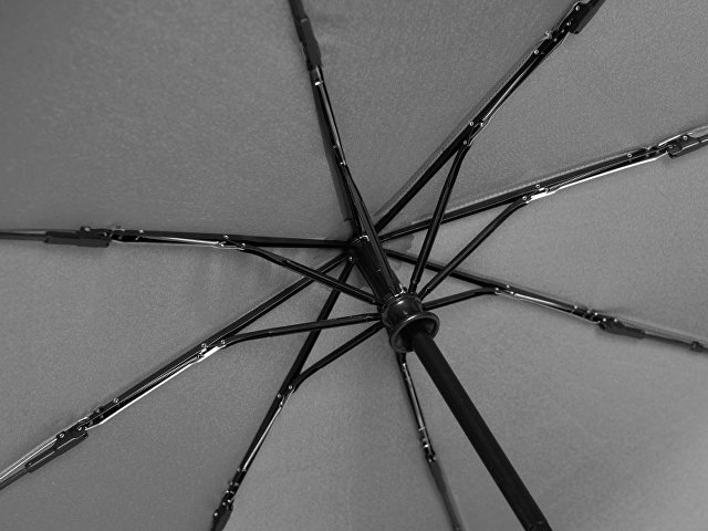 Зонт-автомат Reviver с куполом из переработанного пластика thumbnail