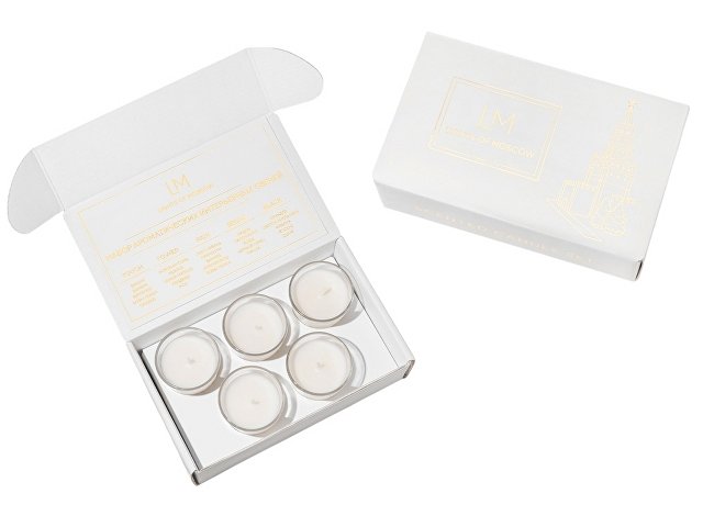 Набор ароматических свечей, 5*50 мл thumbnail