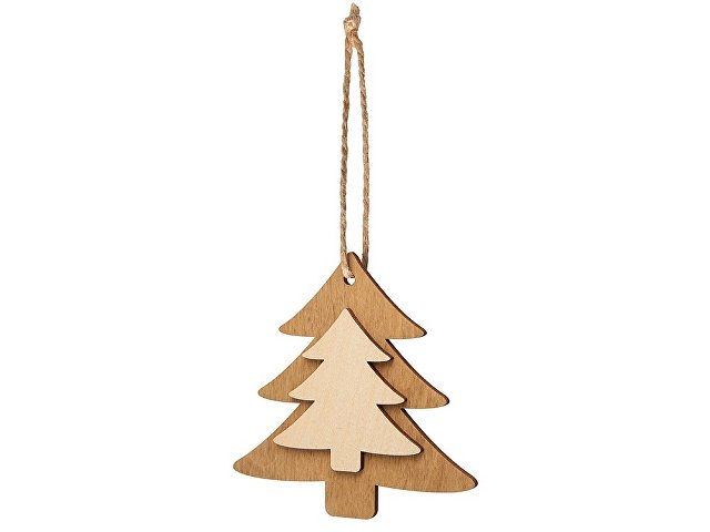 Деревянная подвеска на елку «Firtree» thumbnail