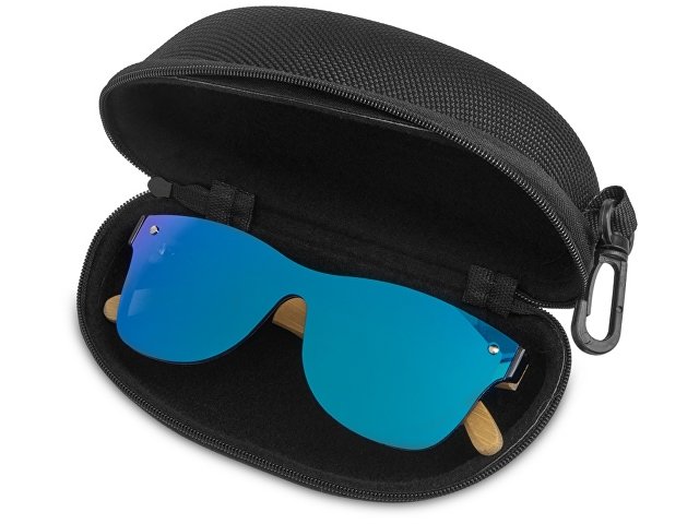 Очки солнцезащитные из бамбука с зеркальными линзами «Rockwood Motion» thumbnail