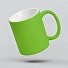 Кружка с покрытием soft-touch «Barrel of a Gum», зеленое яблоко (P)