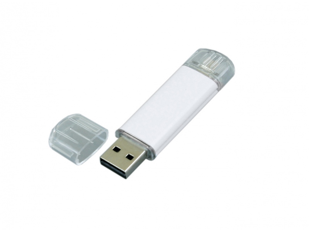 USB 2.0/micro USB- флешка на 64 Гб USB 2.0/micro USB- флешка на 64 Гб