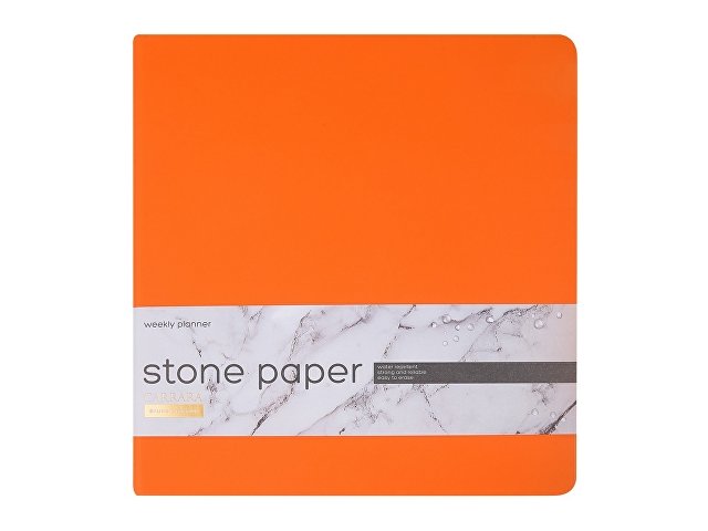 Еженедельник с каменной бумагой А5+ «Carrara» thumbnail