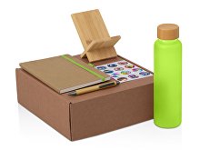 Набор «Wooden» с бутылкой, блокнотом, ручкой и подставкой для телефона