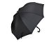 Зонт трость мужской TORBER, полуавтомат, черный, каркас файбергласс, эпонж, пластиковая ручка, диаметр 120 см