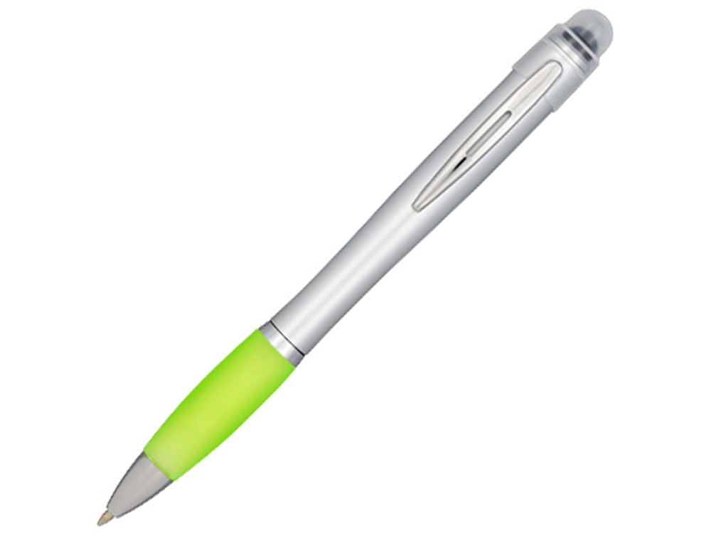 Nash серебряная ручка с цветным элементом, зеленый