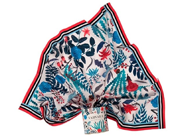 Платок «Голубые розы» thumbnail