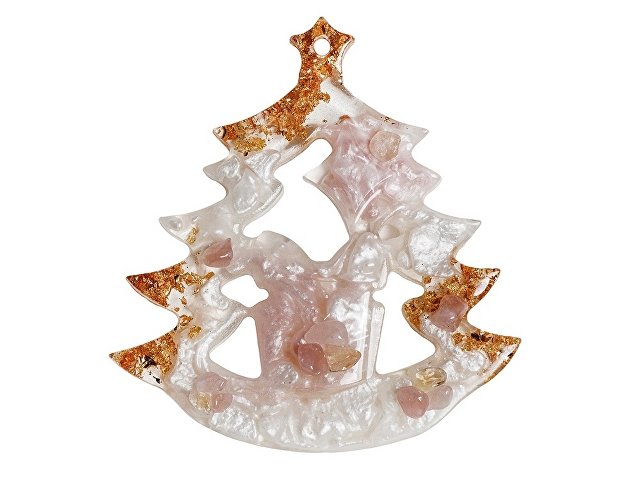 Набор елочных игрушек: Снегирь, Олень, Ель thumbnail