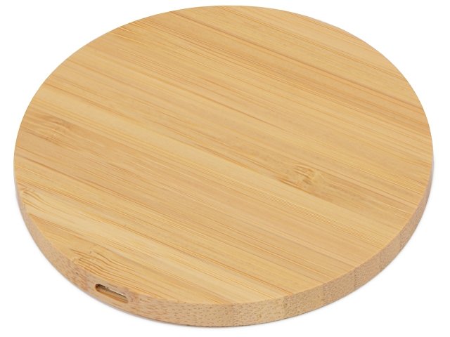 Беспроводное зарядное устройство из бамбука «Cap» thumbnail