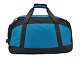 Сумка спортивная TORBER, синий/черный, полиэстер, 52 х 25 х 30 см