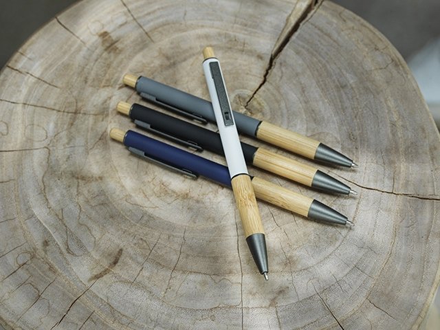 Ручка шариковая из переработанного алюминия «Darius» thumbnail