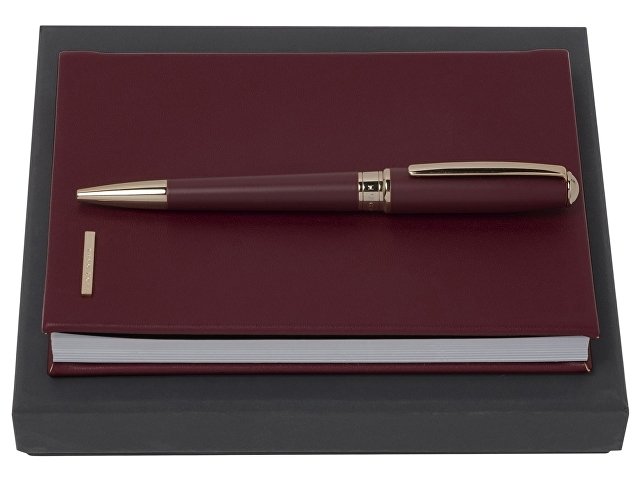 Подарочный набор Essential Lady: ручка шариковая, блокнот А6 (арт. HPBM707R)