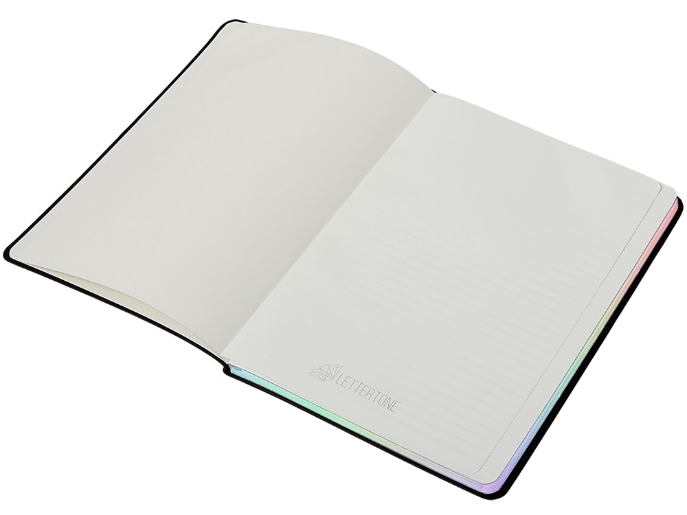 Блокнот А5 в гибкой обложке «Fellini» с голографическим срезом фото 4 Блокнот А5 в гибкой обложке «Fellini» с голографическим срезом фото 4