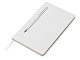 Блокнот А5 "Magnet" 14,3*21 с магнитным держателем для ручки, белый (Р)