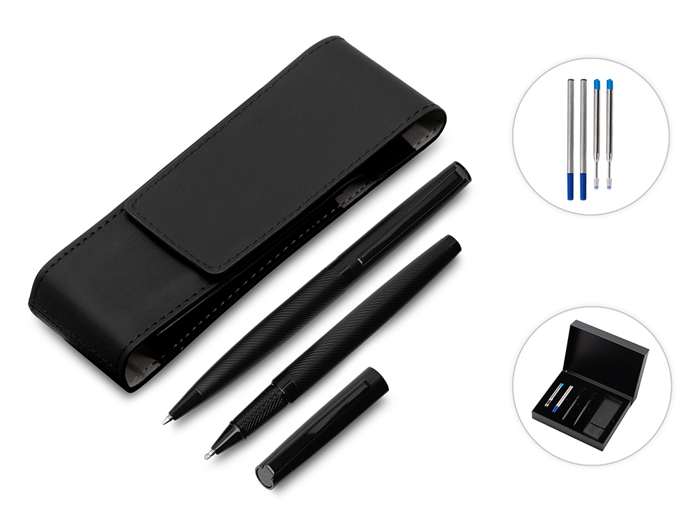 Подарочный набор ручек со сменными стержнями «Dumas»