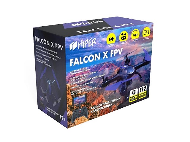 Радиоуправляемый квадрокоптер «FALCON X FPV» thumbnail