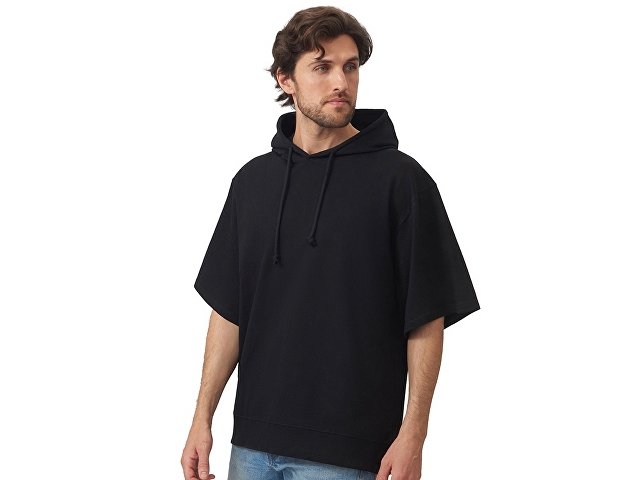 Худи оверсайз с коротким рукавом «Warsaw» унисекс