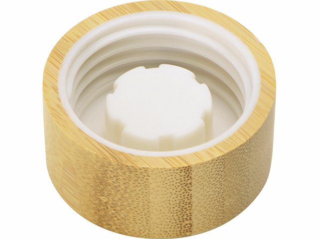 Стеклянная бутылка с бамбуковой крышкой «Foggy», 600 мл thumbnail