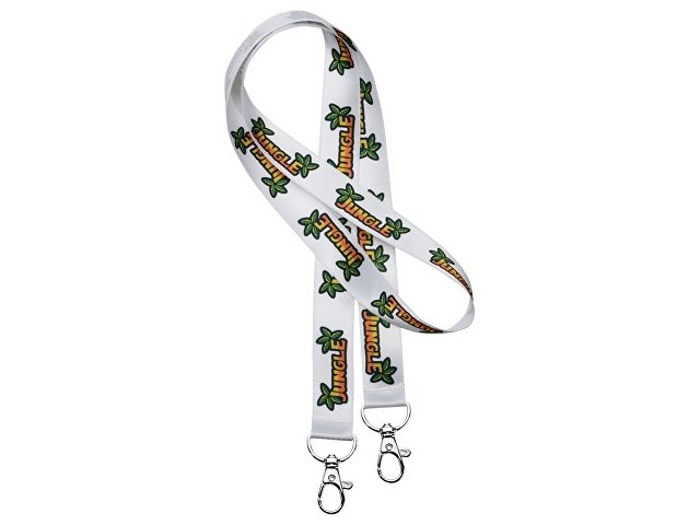 Ланъярд под сублимацию с 2-мя карабинами thumbnail