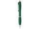 Ручка пластиковая шариковая "Nash", зеленый, синие чернила