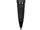 Ручка металлическая роллер Uma «VIP R GUM» soft-touch с зеркальной гравировкой, черный