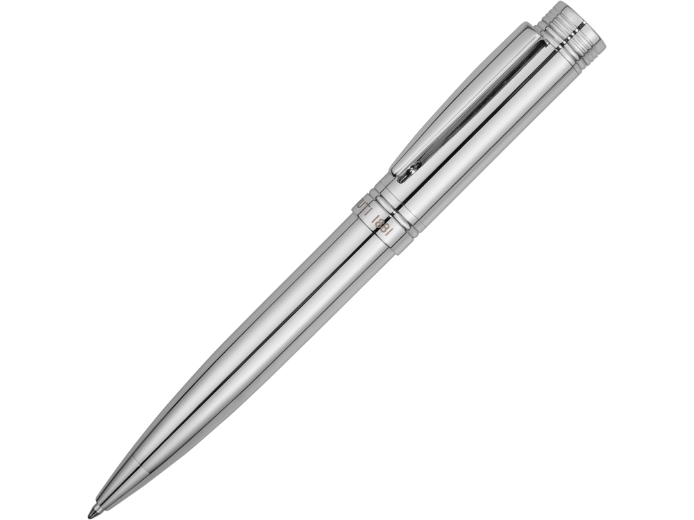 Ручка шариковая Cerruti 1881 модель Zoom Silver в футляре