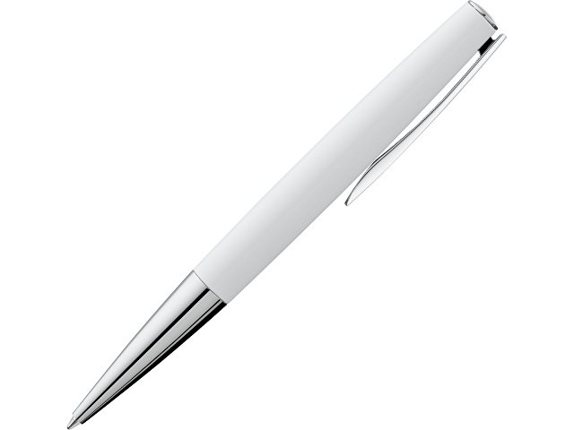 Ручка шариковая металлическая «ELEGANCE», белый/серебристый