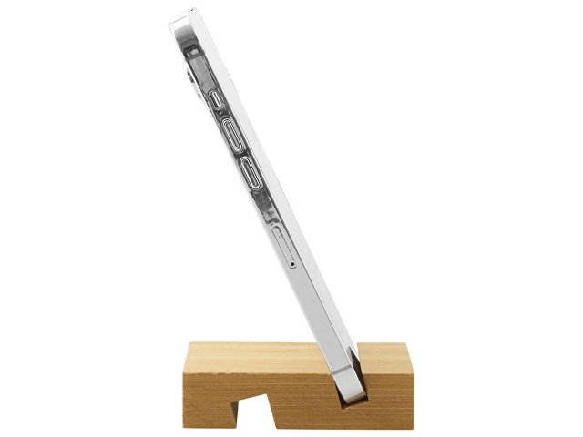 Подставка для телефона «Plix» из бамбука thumbnail