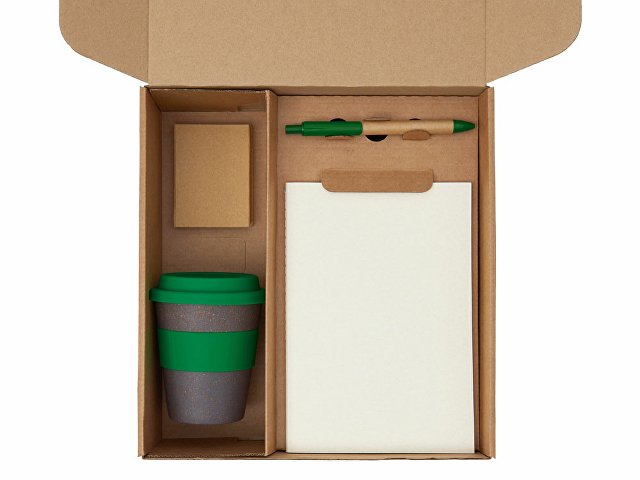 Набор «Halm» с блокнотом, ручкой и стаканом  thumbnail