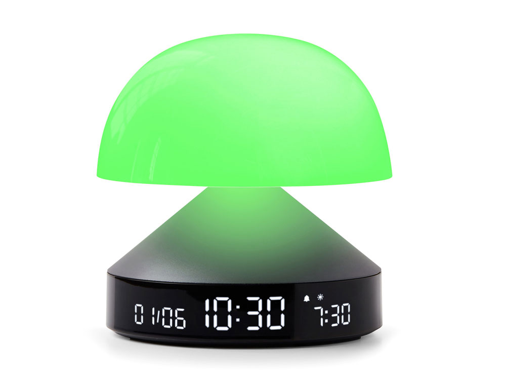 Светильник с часами и световым будильником Mina Sunrise фото 4 Светильник с часами и световым будильником Mina Sunrise фото 4