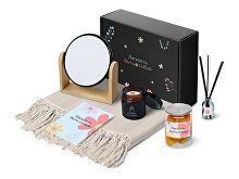 Подарочный набор «Re:f. Shelter»  с пледом, зеркалом, свечой и диффузором