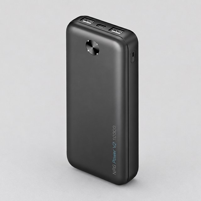 Внешний АКБ NRG Power V2 10000 мА-ч, 2A, 2xUSB