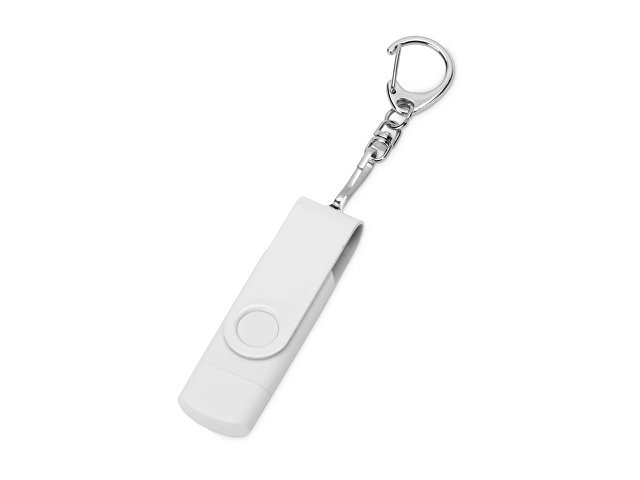 USB 3.0/micro USB/Type-C - флешка на 32 Гб 3-в-1 с поворотным механизмом thumbnail