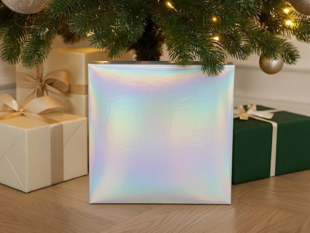 Подарочная коробка с голографическим шубером «Aurora», L thumbnail