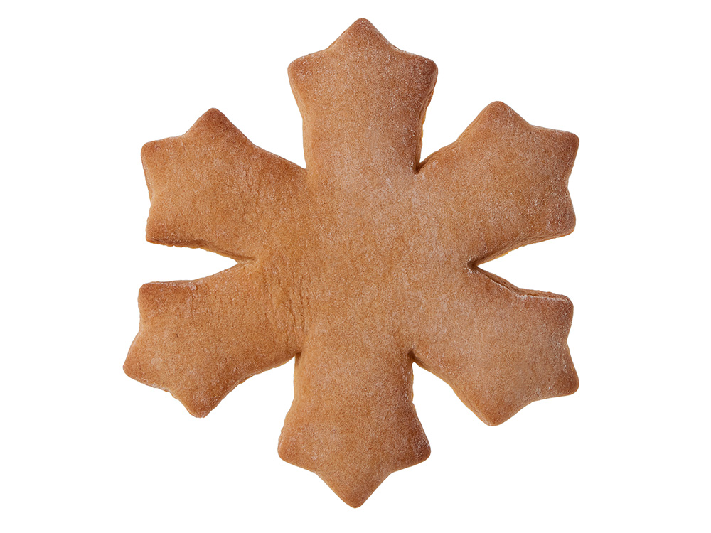 Пряник имбирный «Снежинка» фото 2 Пряник имбирный «Снежинка» фото 2