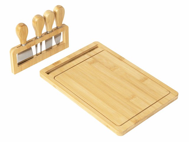 Набор для сыра из бамбука со съемной подставкой «Camembert» thumbnail